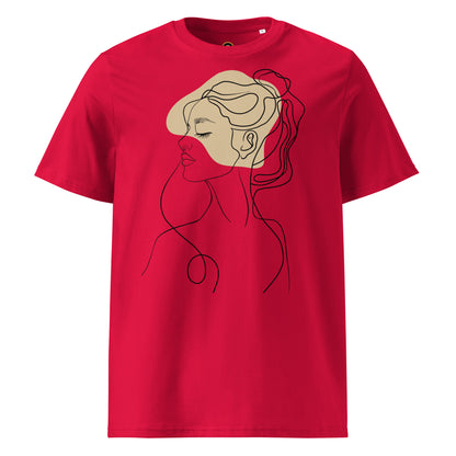 Women's T-shirt, Organic Cotton T-shirt, Custom Made, Eco-Friendly Tee, Women's T-shirts, womens-organic-cotton-t-shirt