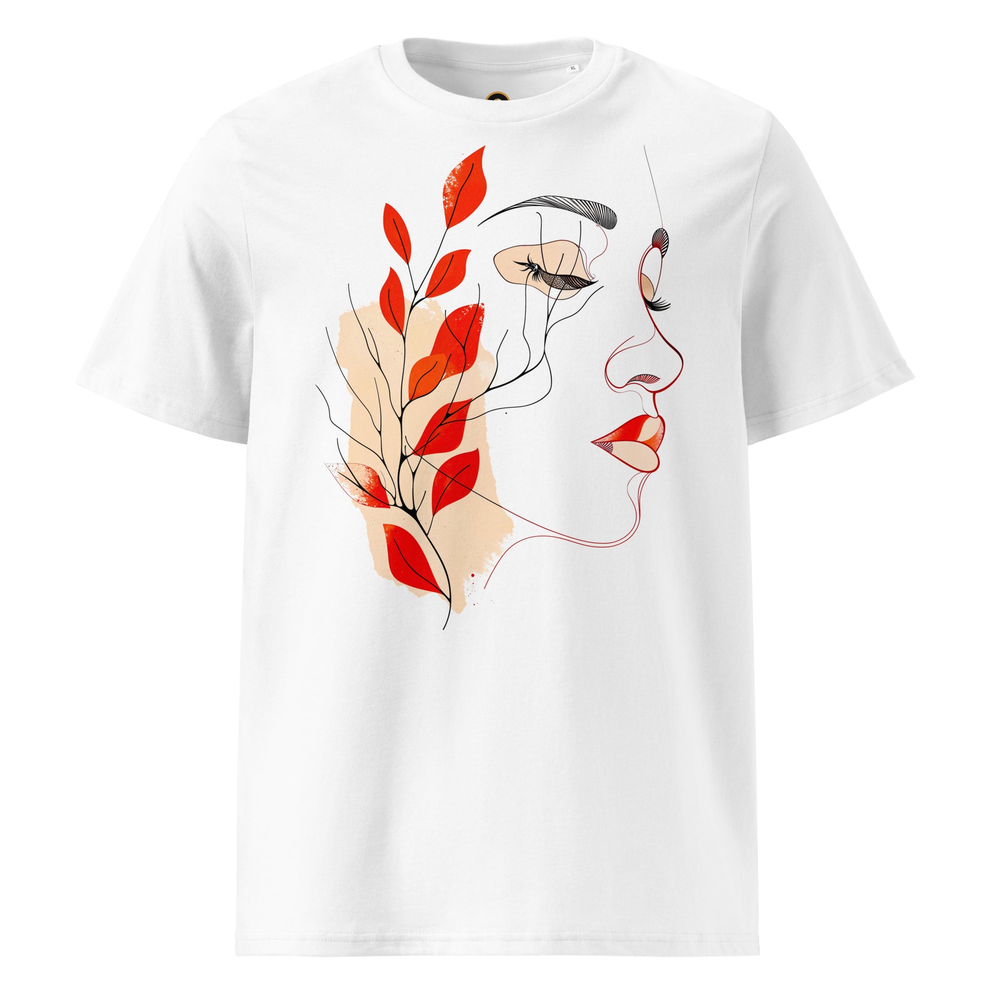 Women's T-shirt, Organic Cotton T-shirt, Custom Made, Eco-Friendly Tee