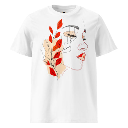 Women's T-shirt, Organic Cotton T-shirt, Custom Made, Eco-Friendly Tee