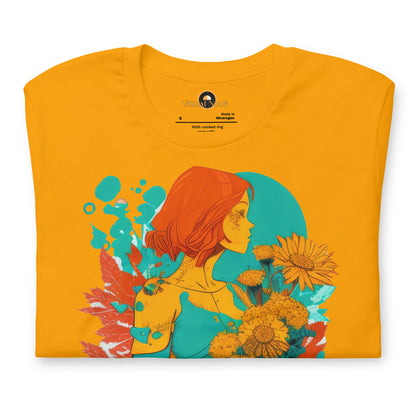Women’s T-shirt, Organic Cotton T-shirt, Custom-Made, Eco-Friendly Tee