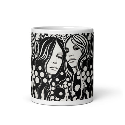 Printed glossy mug