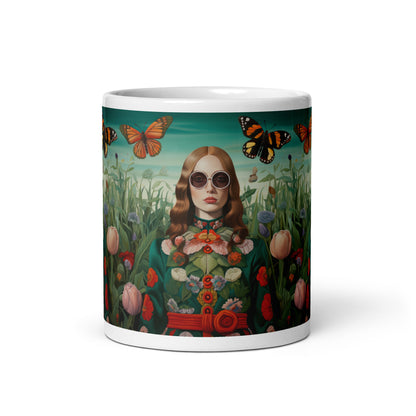 Printed glossy mug