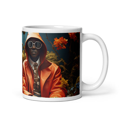 Printed glossy mug